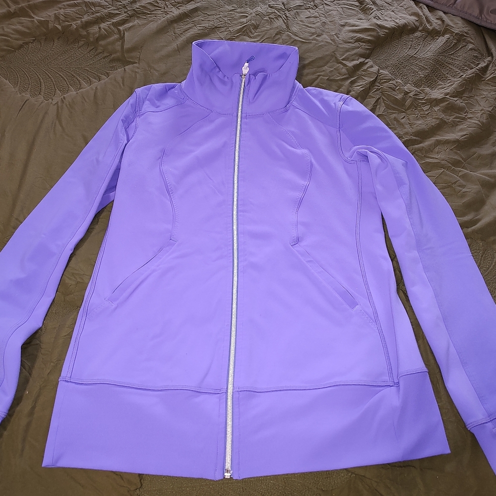 Lululemon active jacket purple 12